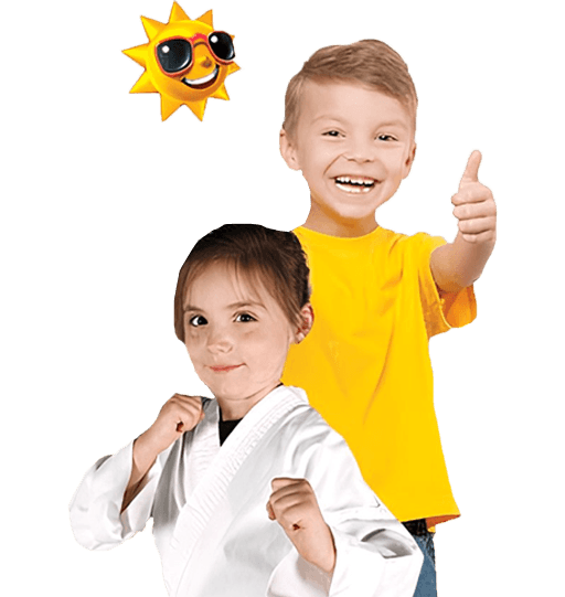 summer happy kids